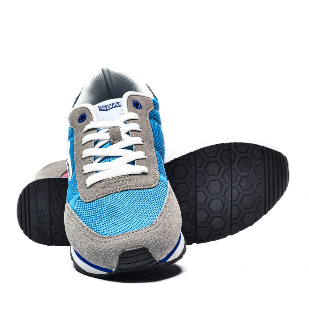 GAS, PANTOFI SPORT LIGHT BLUE GAM313556