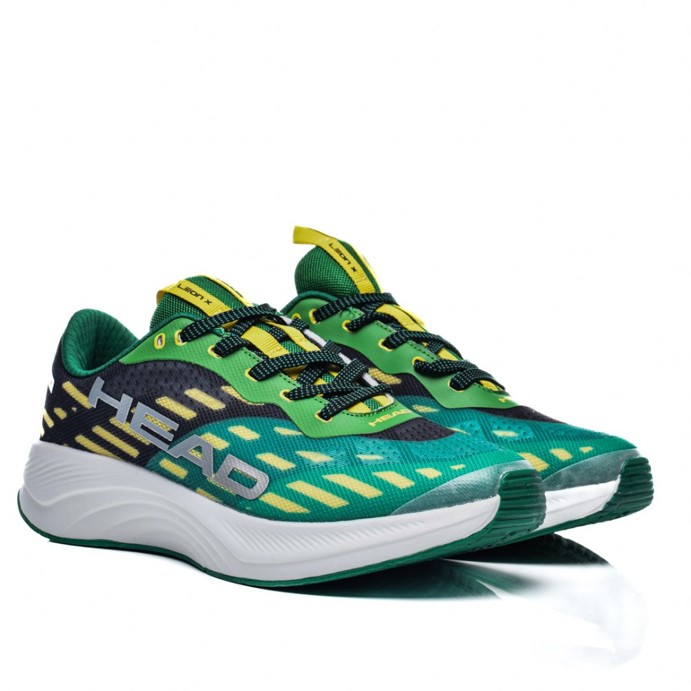 HEAD, PANTOFI SPORT GREEN YELLOW HDM318705