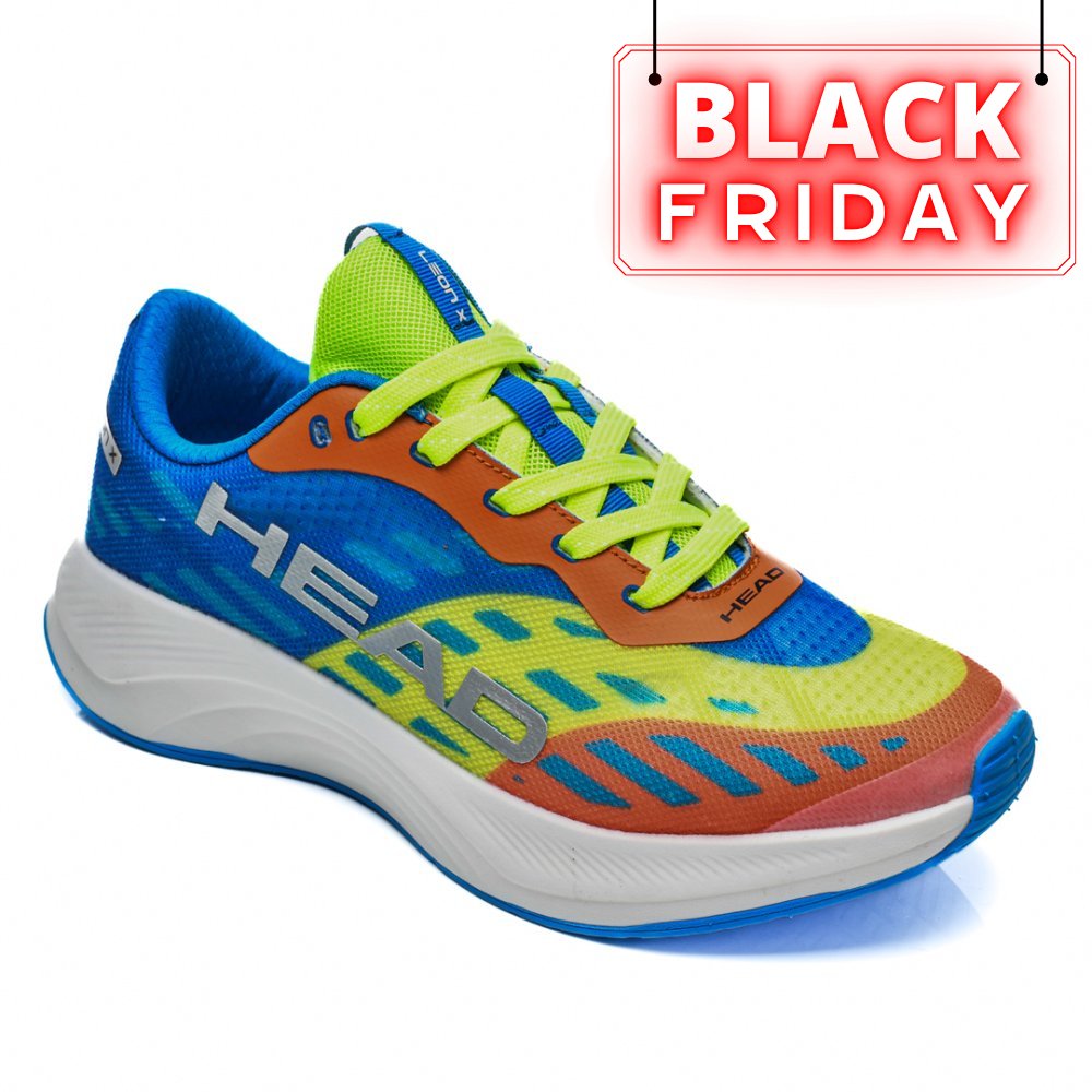 HEAD, PANTOFI SPORT BLUE ORANGE HDM318705