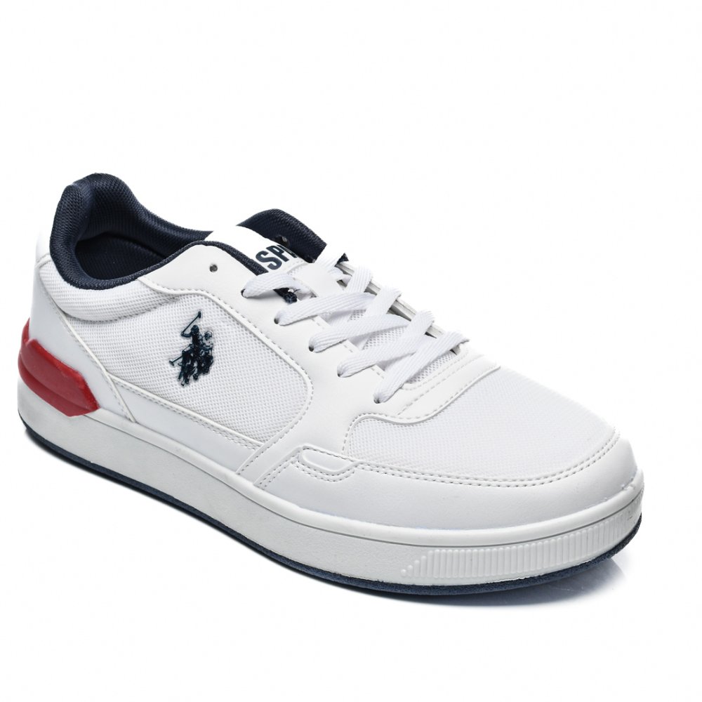 U.S. POLO ASSN, PANTOFI SPORT WHITE PARK