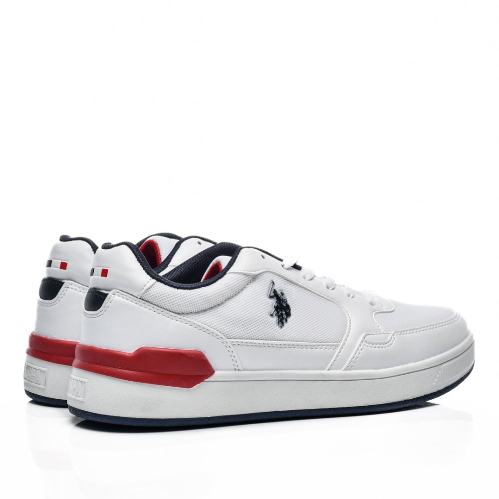 U.S. POLO ASSN, PANTOFI SPORT WHITE PARK