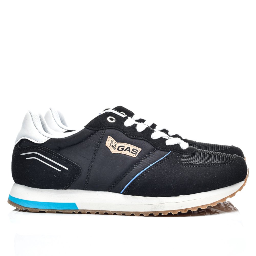 GAS, PANTOFI SPORT BLACK GAM313931