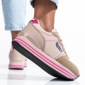 GAS, PANTOFI SPORT BEIGE PINK GAW313910