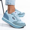 GAS, PANTOFI SPORT LIGHT BLUE GAW313910