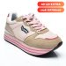 Gas, pantofi sport beige pink gaw313910