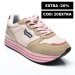 Gas, pantofi sport beige pink gaw313910