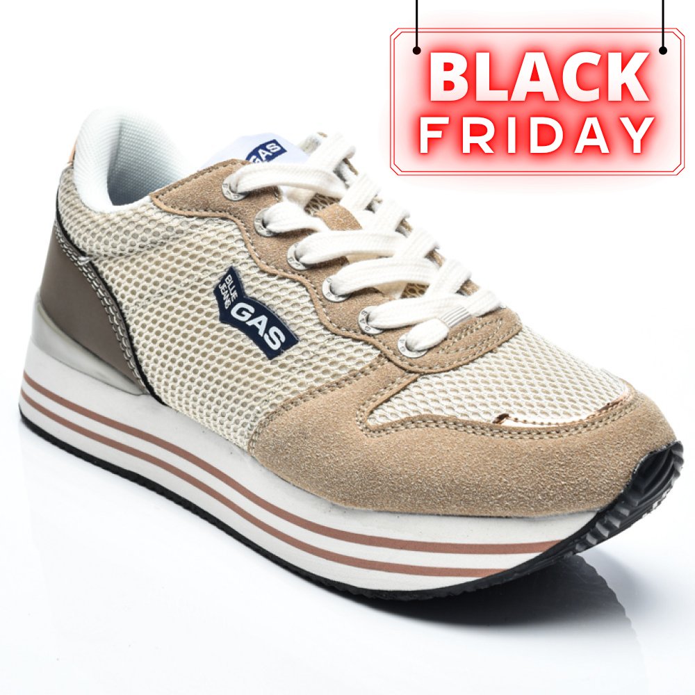 GAS, PANTOFI SPORT BEIGE GAW313910