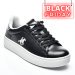 U.s. grand polo, pantofi sport black silver gpw314213