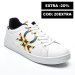 Beneton, pantofi sport white black btw314002