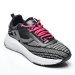 Beneton, pantofi sport black fuchsia btw317910