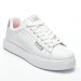 Beneton, pantofi sport white silver btw314607