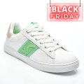 BENETON, PANTOFI SPORT WHITE GREEN BTW314120