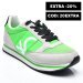 Beneton, pantofi sport green white btw313101