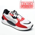 PUMA, PANTOFI SPORT WHITE RED RS-98SPACE