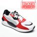 Puma, pantofi sport white red rs-98space