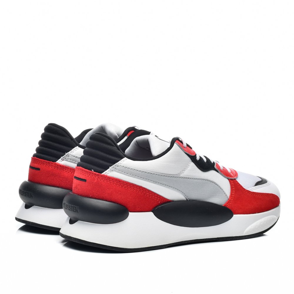 PUMA, PANTOFI SPORT WHITE RED RS-98SPACE