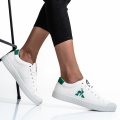 LE COQ SPORTIF, PANTOFI SPORT WHITE GREEN TENNIS