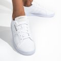 ADIDAS, PANTOFI SPORT WHITE COURTPOINT BASE