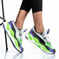 PUMA, PANTOFI SPORT GREEN PURPLE RS2K IE