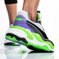 PUMA, PANTOFI SPORT GREEN PURPLE RS2K IE