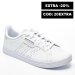 Adidas, pantofi sport white courtpoint base