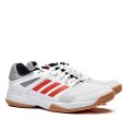 ADIDAS, PANTOFI SPORT  WHITE RED SPEEDCOURT M