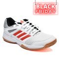 ADIDAS, PANTOFI SPORT  WHITE RED SPEEDCOURT M