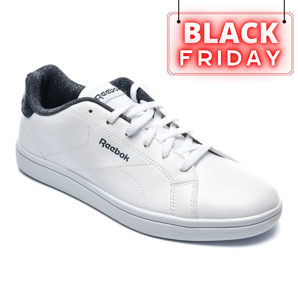 REEBOK, PANTOFI SPORT WHITE ROYAL COMPLETE CLN2