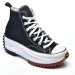 Converse, sneakers black white run star hike hi