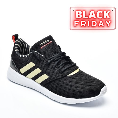 Adidas, pantofi sport black qt racer 2.0