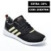 Adidas, pantofi sport black qt racer 2.0