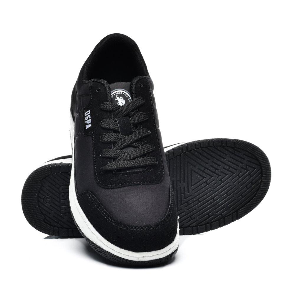 U.S. POLO ASSN, PANTOFI SPORT BLACK HAMLET