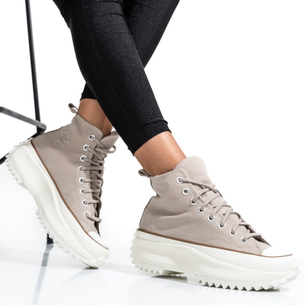 CONVERSE, SNEAKERS BEIGE RUN STAR HIKE HI