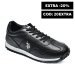 U.s. polo assn, pantofi sport piele naturala black doris