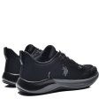 U.S. POLO ASSN, PANTOFI SPORT BLACK FLORIN