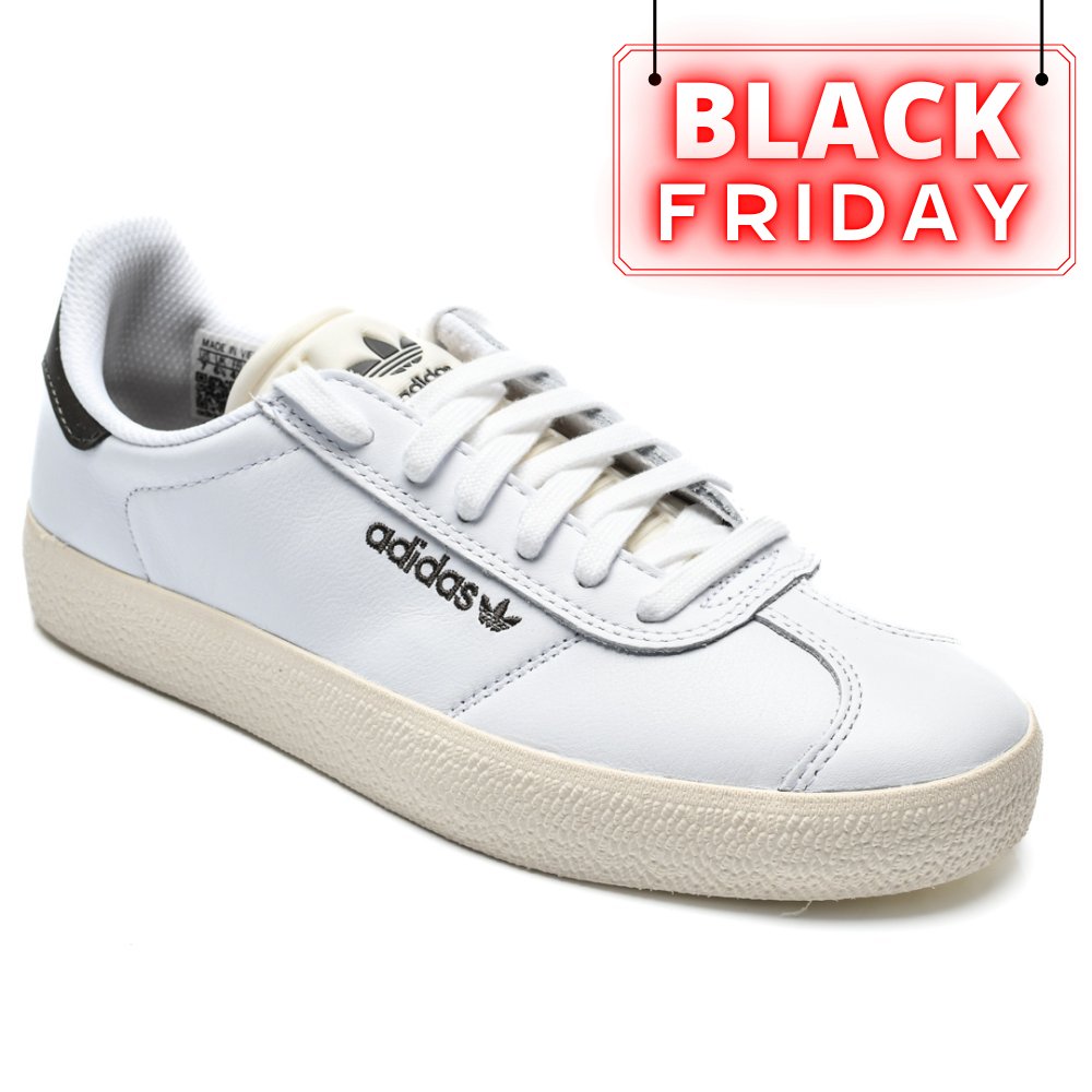 ADIDAS, PANTOFI SPORT WHITE GAZELLE ADV