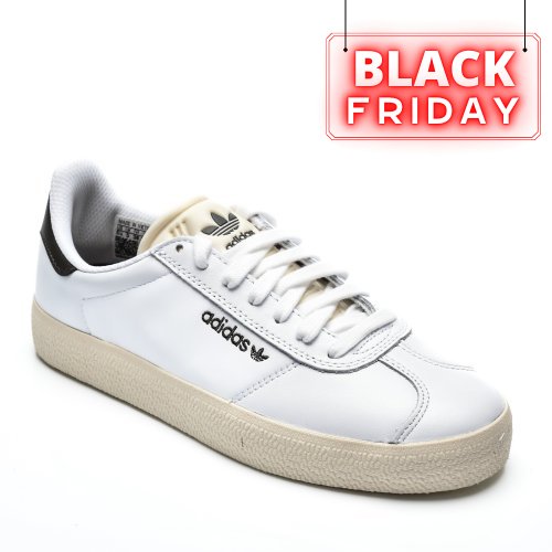 Adidas, pantofi sport white gazelle adv