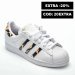 Adidas, pantofi sport white superstar