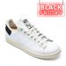 Adidas, pantofi sport white black stan smith parley