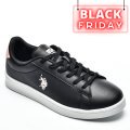 U.S. POLO ASSN, PANTOFI SPORT BLACK TIBET