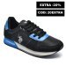 U.s. polo assn, pantofi sport black blue nobil011