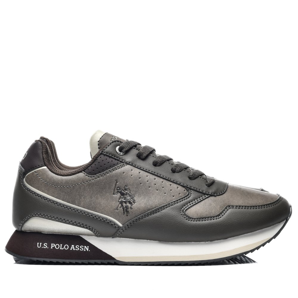 U.S. POLO ASSN, PANTOFI SPORT DARK BROWN NOBIL-003F