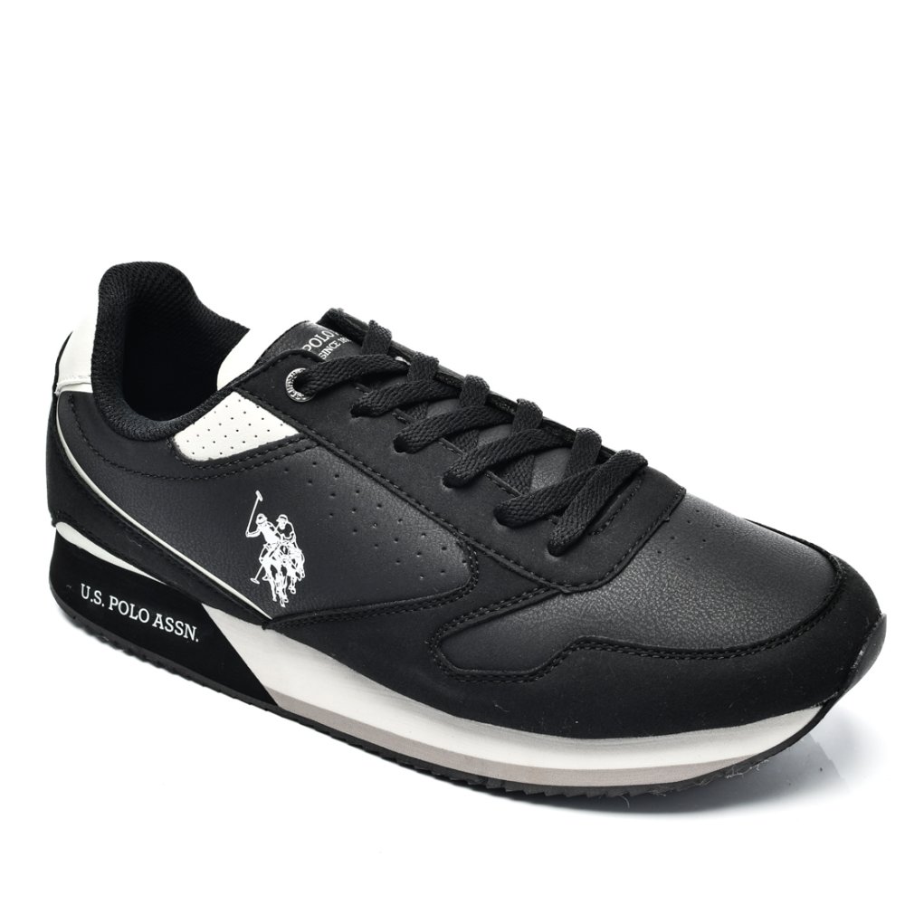 U.S. POLO ASSN, PANTOFI SPORT BLACK NOBIL-003E