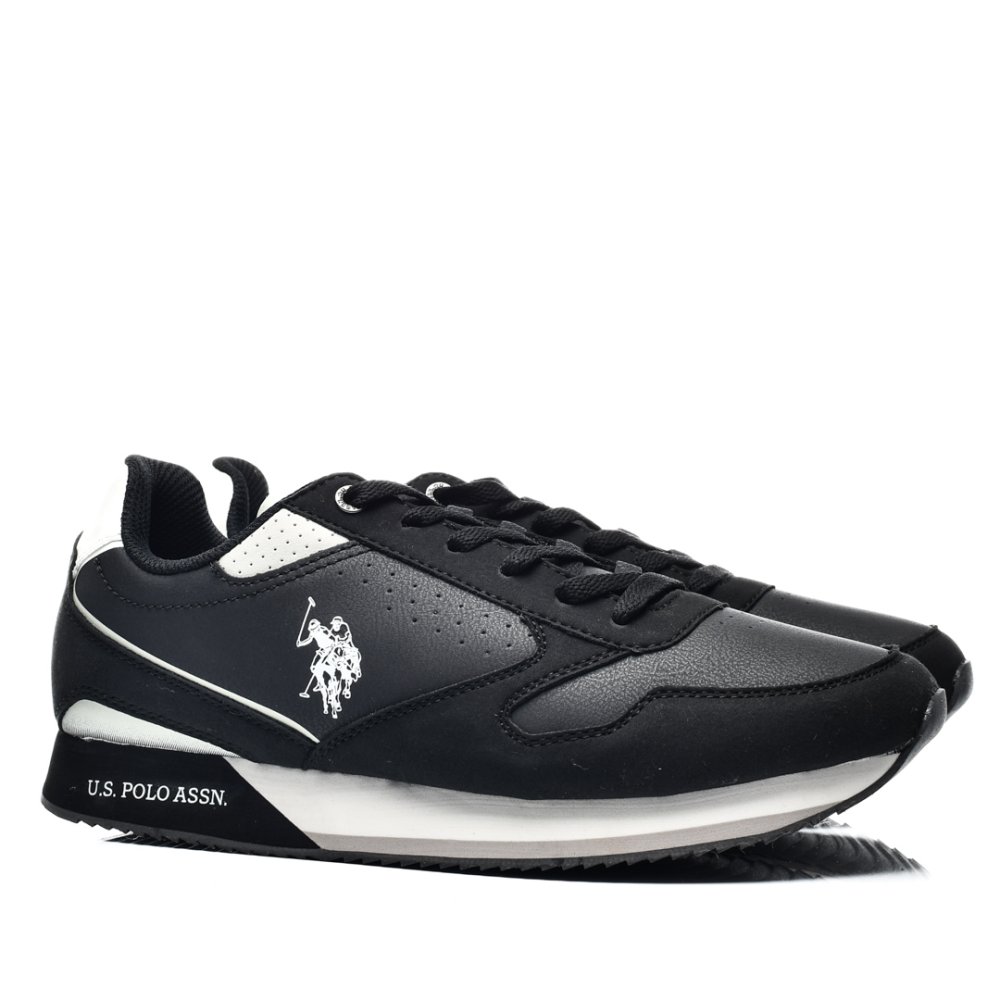 U.S. POLO ASSN, PANTOFI SPORT BLACK NOBIL-003E