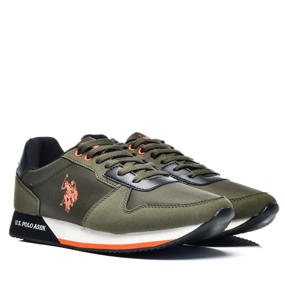 U.S. POLO ASSN, PANTOFI SPORT KHAKI NOBIL011