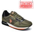 U.S. POLO ASSN, PANTOFI SPORT KHAKI NOBIL011