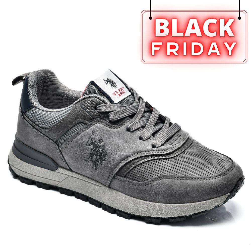 U.S. POLO ASSN, PANTOFI SPORT LIGHT GREY STORMY001