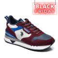 U.S. POLO ASSN, PANTOFI SPORT BORDO BUZZY001A