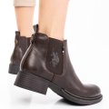 U.S. POLO ASSN, GHETE DARK BROWN BEGGY004