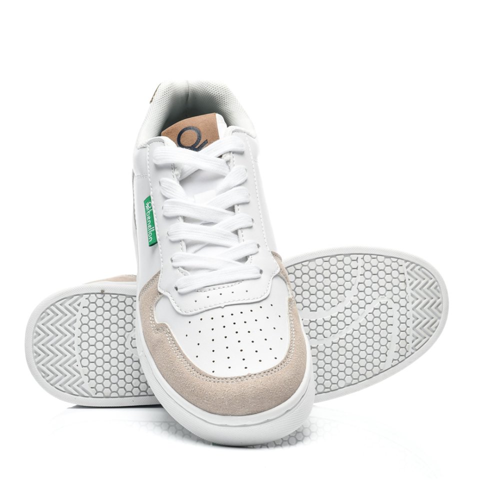 BENETTON, PANTOFI SPORT WHITE BTM314022